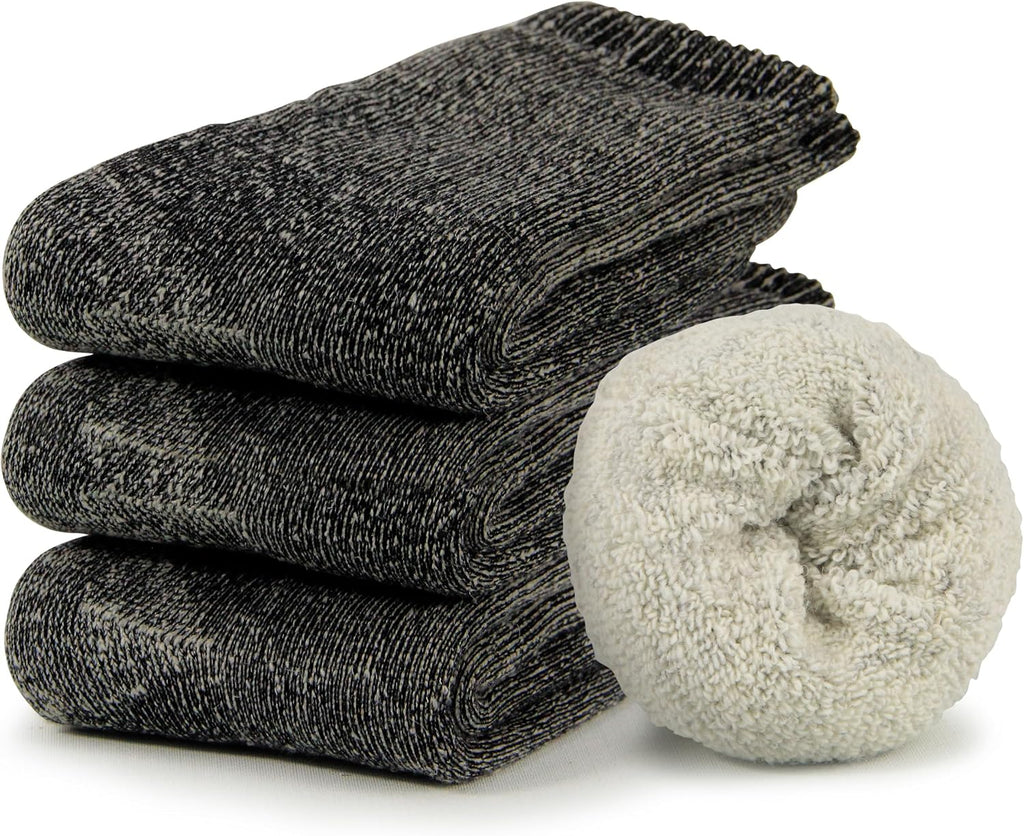 BomKinta Wool Hiking Socks Women Merino Thick Warm Thermal Boot Sock 5-11