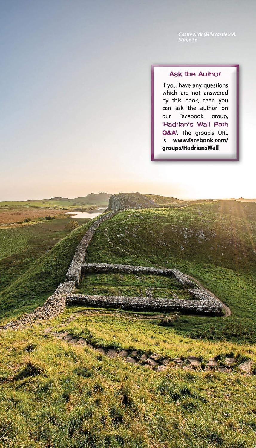 Trekking the Hadrian's Wall Path: Two-Way Trekking Guide: Real OS 1:25k Maps Inside (The Great Treks of England)