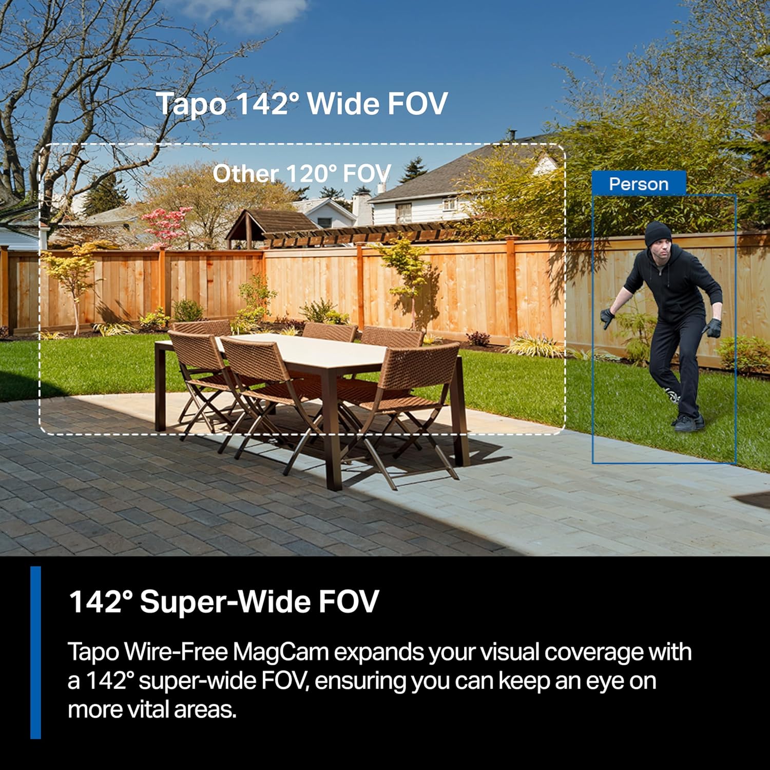 Tapo MagCam 2K+ Security Camera Wireless Outdoor, Battery Powered, C425