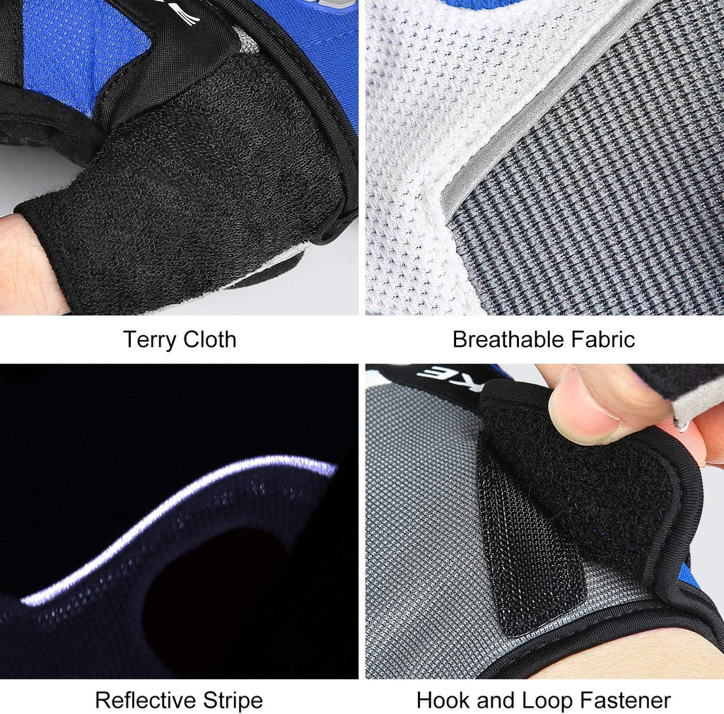 INBIKE 5mm Padded Half Finger Bike Bicycle Cycling Gloves