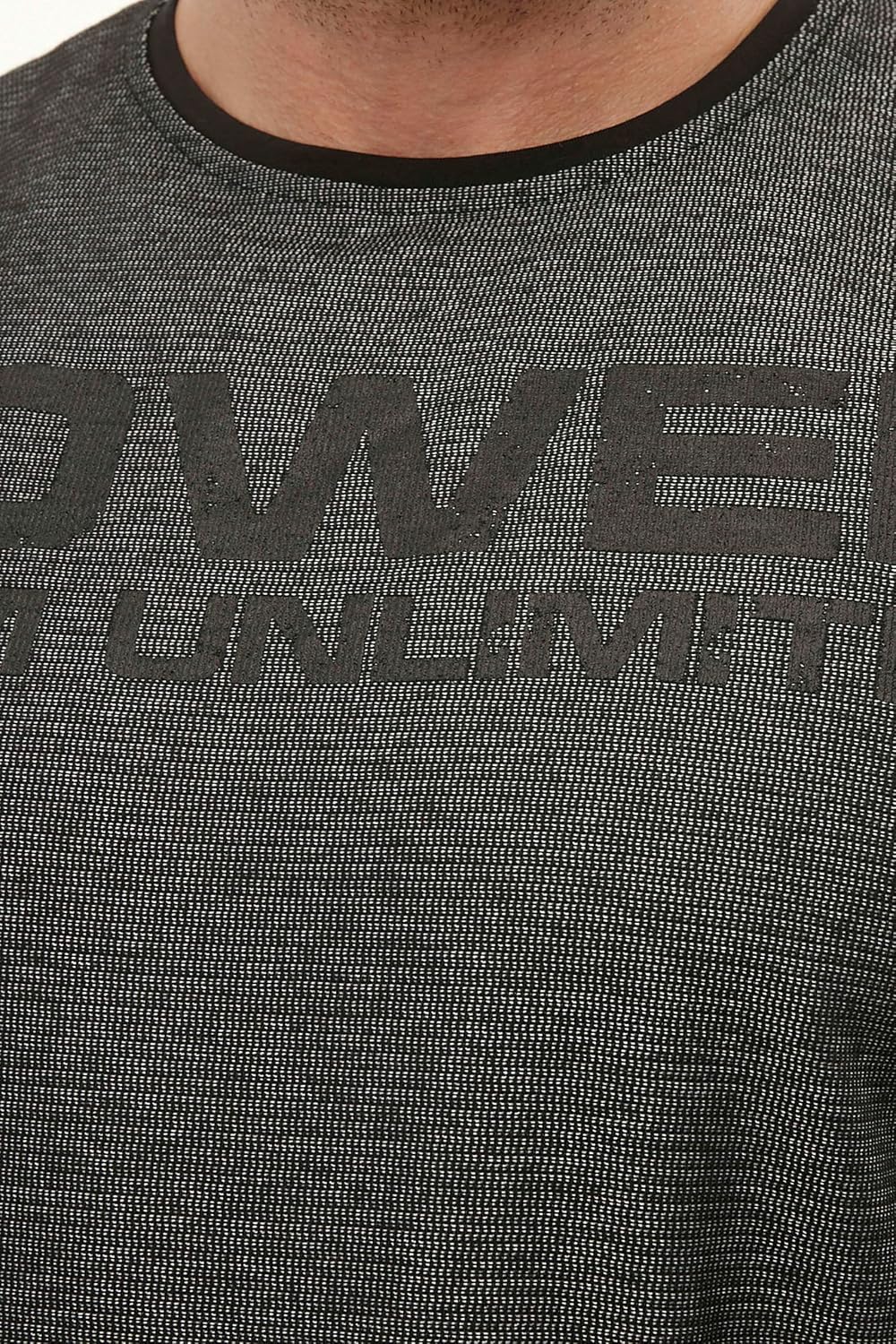 Men's Oversize Gym Fitness and Bodybuilding T-Shirt, Cotton O-Neck Lifestyle Top