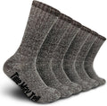Time May Tell Mens Merino Wool Hiking Cushion Socks Thermal Warm Boot Socks