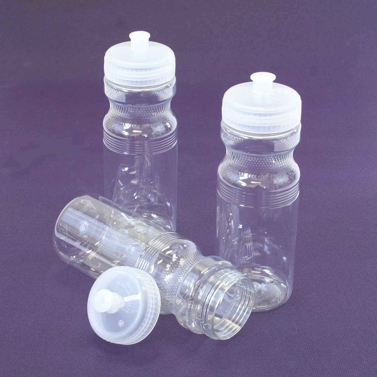 Rolling Sands BPA-Free 24 Ounce Water Bottles, 3 Pack, Made in USA