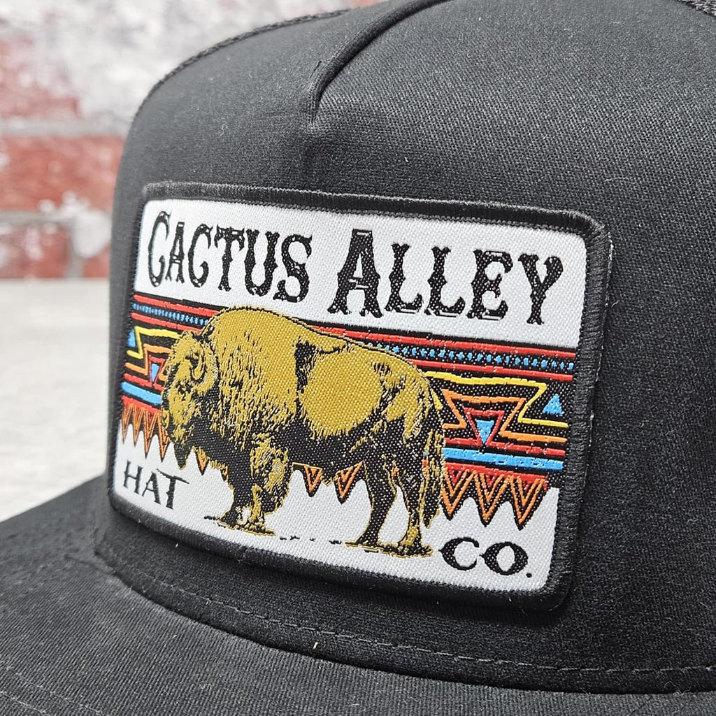 CACTUS ALLEY HAT CO. Western Lifestyle Texas Ranch Rodeo Inspired Adjustable Snapback Patch Hat