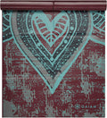 Gaiam Folding Yoga Travel Mat, 2mm, Foldable & Lightweight