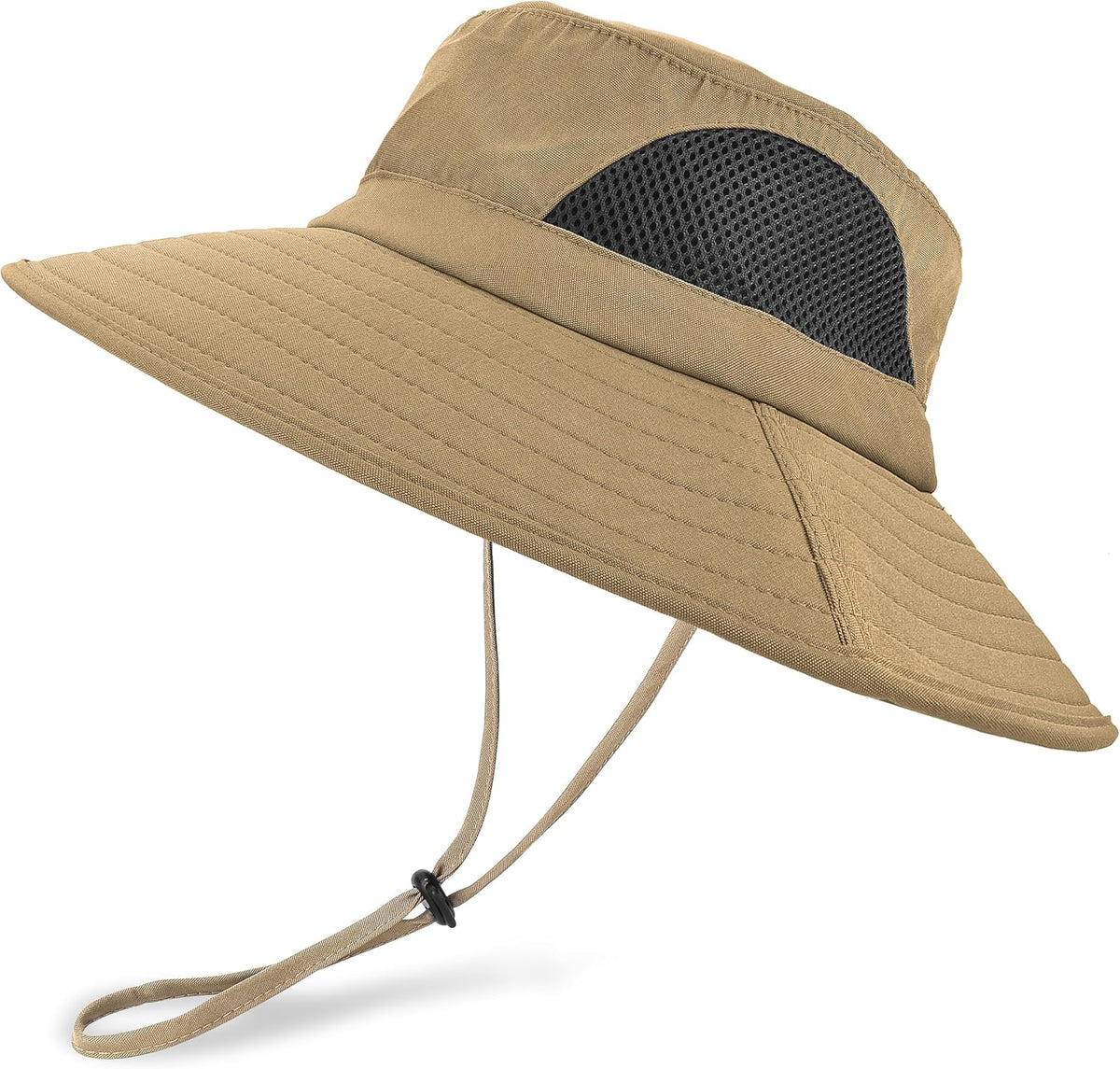 Wide Brim Sun Bucket Hat, Waterproof Boonie Hat for Men & Women