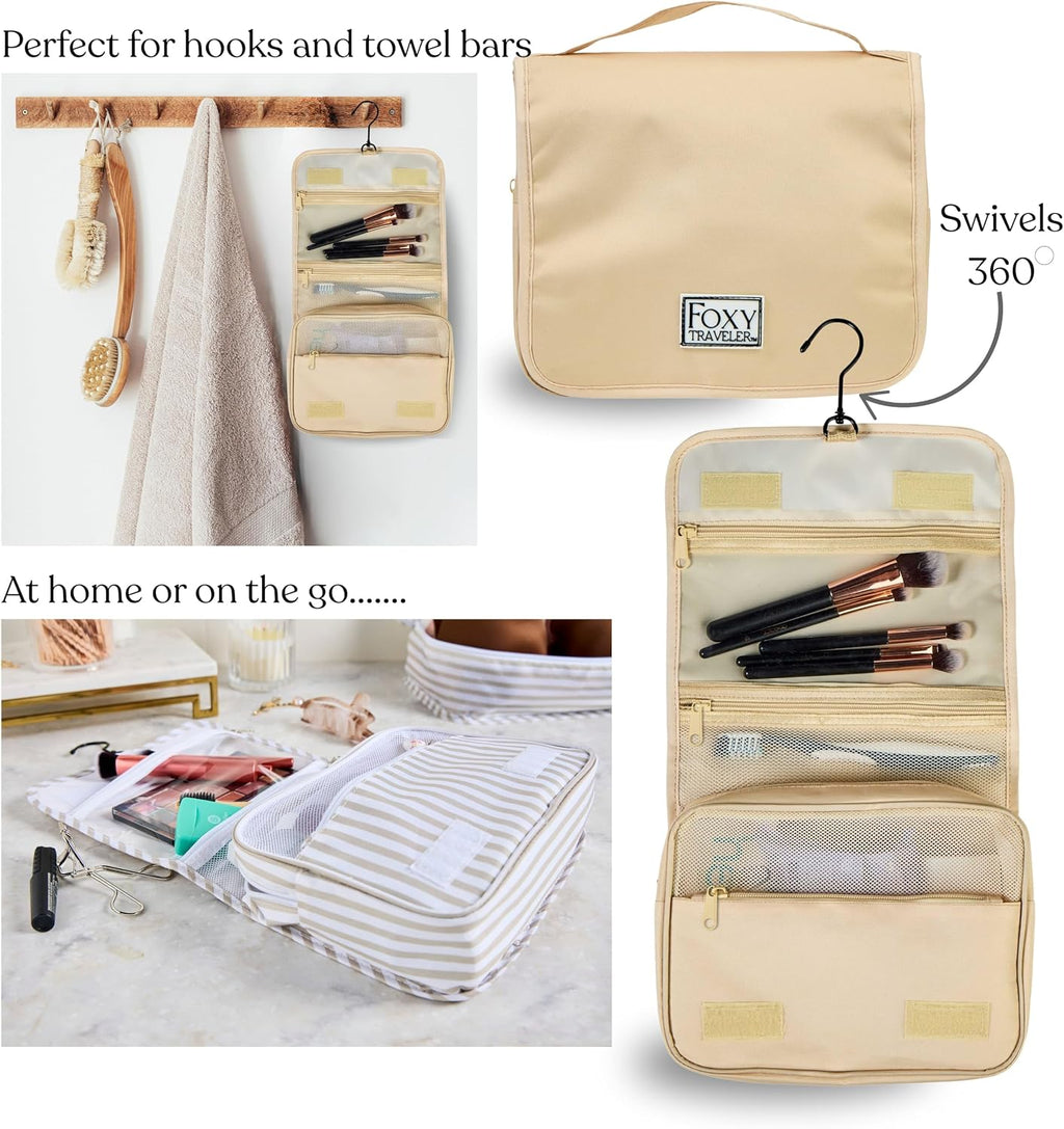 Packing Cubes Set – Cute Packing Cubes for Travel, Luggage Organizer Bags for Suitcase, For Kids & Family, Floral, Neutral & Aesthetic Travel Organizer Set-Beige