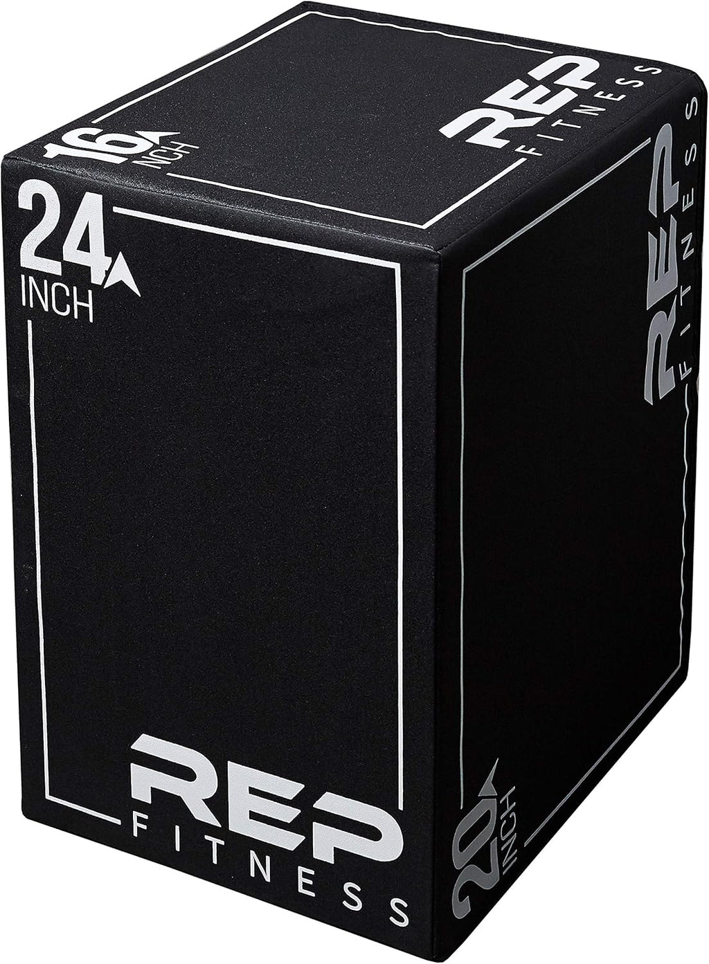 REP Soft Plyo Box | 3-in-1 Foam Jump Box | 3 Size Options 16", 20", 24" | Plyometric Training Platform | Home Gym Equipment | Non-Slip Step Block | Adjustable Workout Box | CrossFit Jump Tool