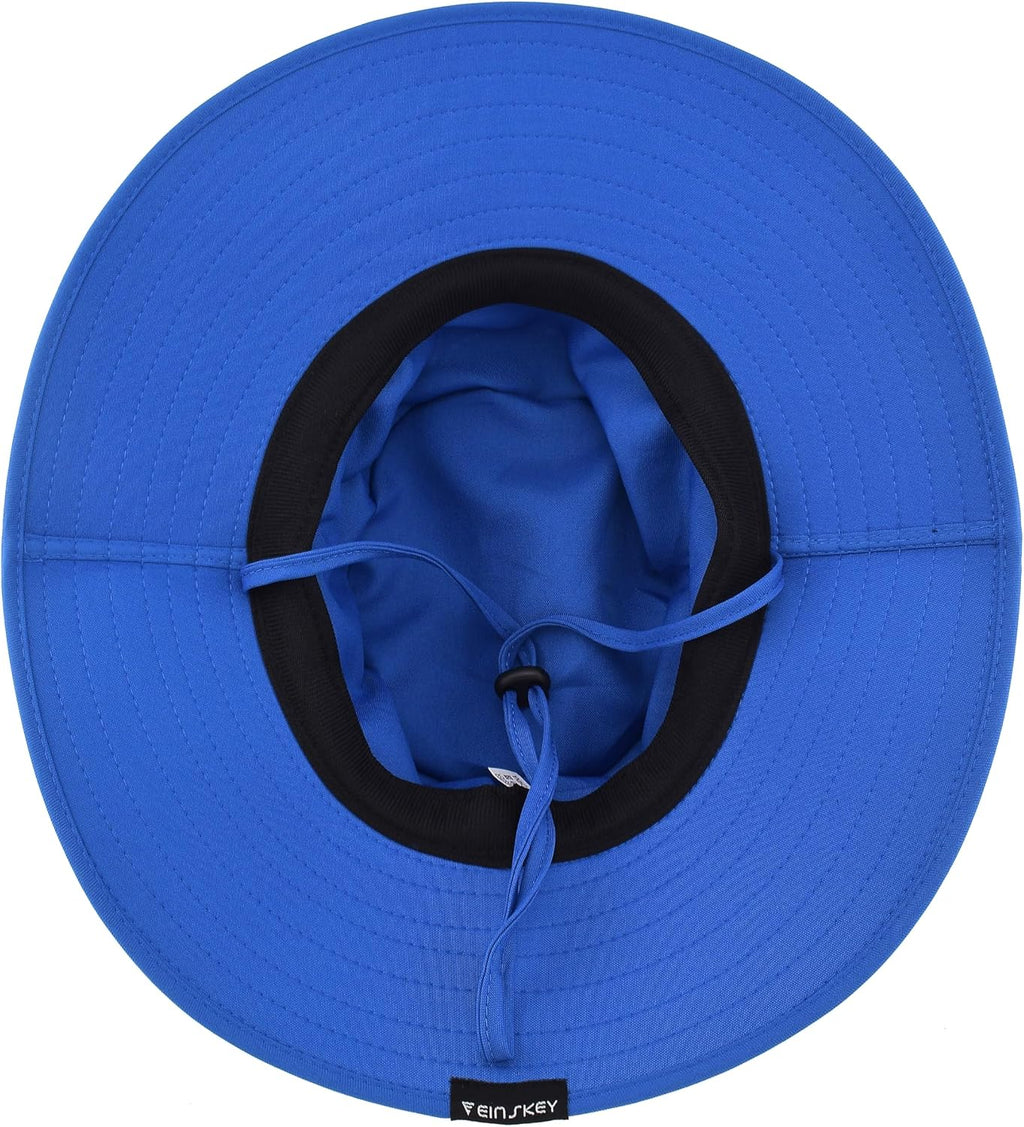 Wide Brim Sun Bucket Hat, Waterproof Boonie Hat for Men & Women