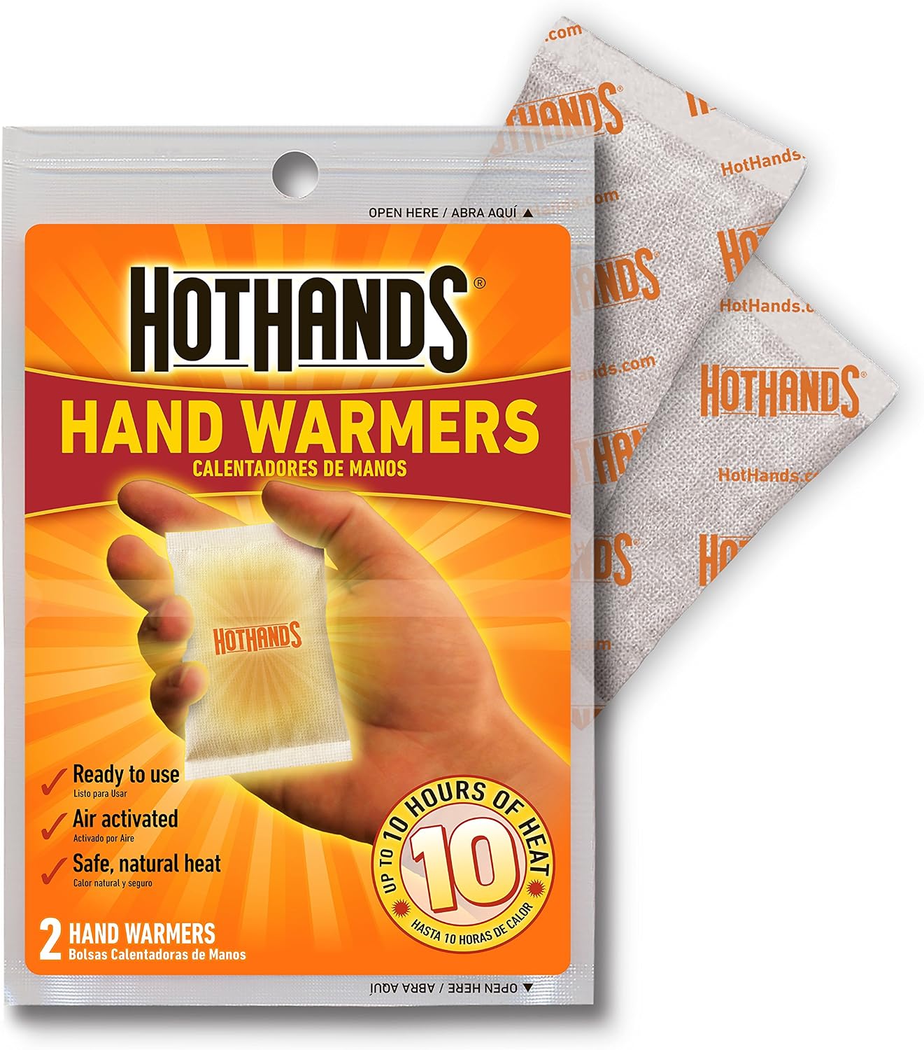 HotHands Hand Warmers Bulk Pack, 40 Pairs - America's Favorite Warmer