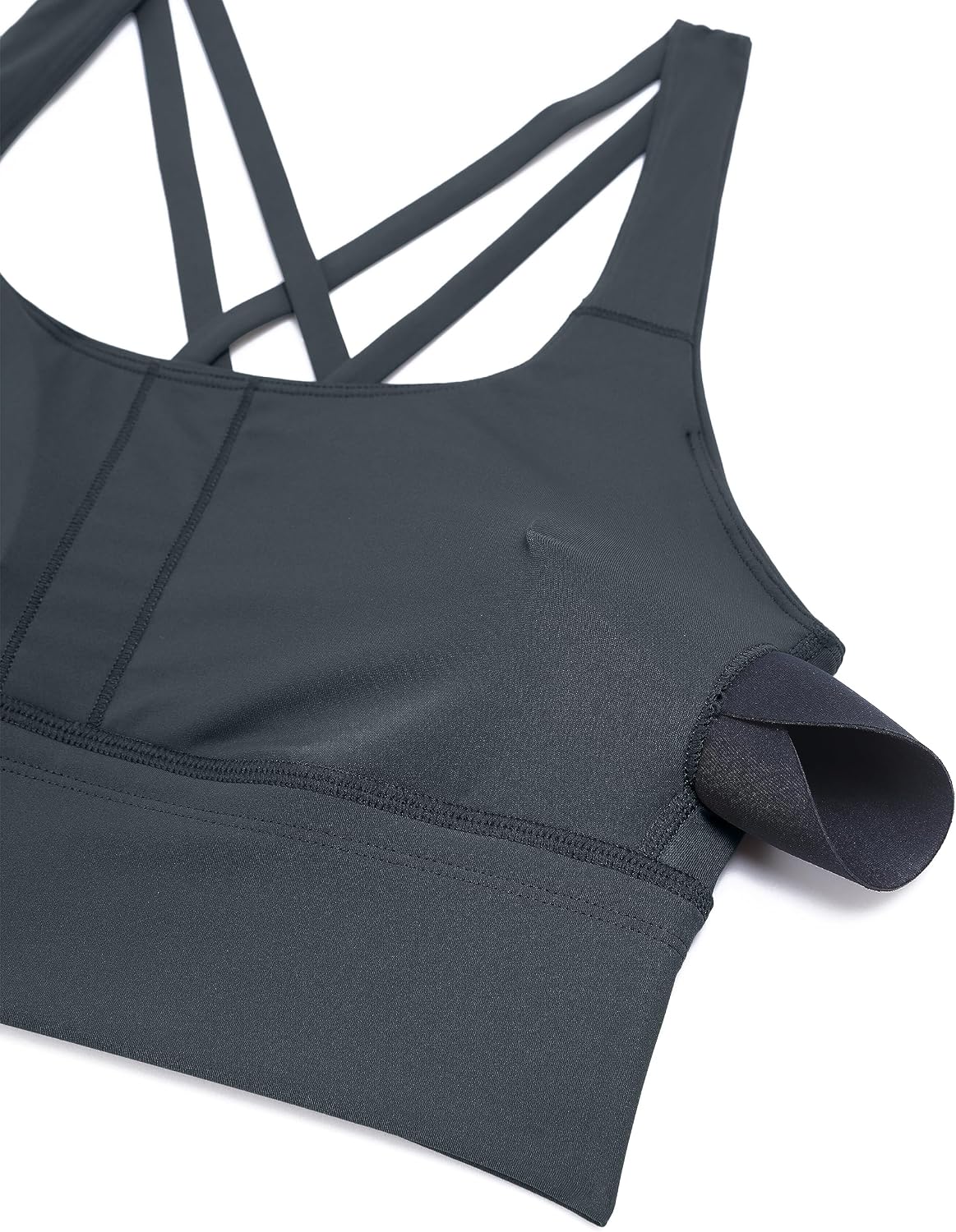 CRZ YOGA Naked Feeling Longline Sports Bras