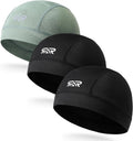 3-Pack Camo Helmet Liner Skull Cap Breathable Mesh for Men Women