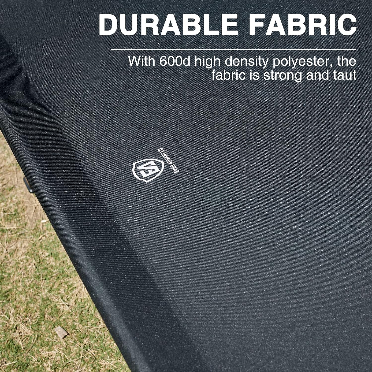 EVER ADVANCED Extra Wide Camping Cot for Adults Oversized XXL Sleeping Cots Folding Cot Bed with Carry Bag, 84.3" L x 41.9" W, Support to 550 lbs