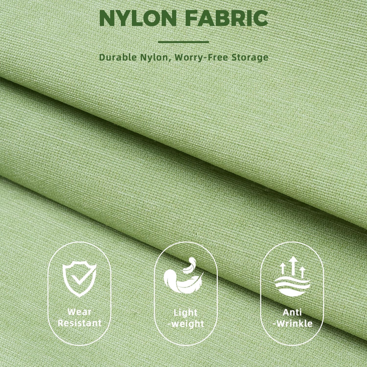 BAGAIL Lightweight Compression Packing Cubes for Travel, 6 Set,Matcha Green