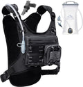 Zelvot Running Vest with 2L Water Bladder, Hydration Backpack, U.S. Design Patent, Lightweight Hydration Pack with Gear Holder, Reflective Chest Pack for Men Women