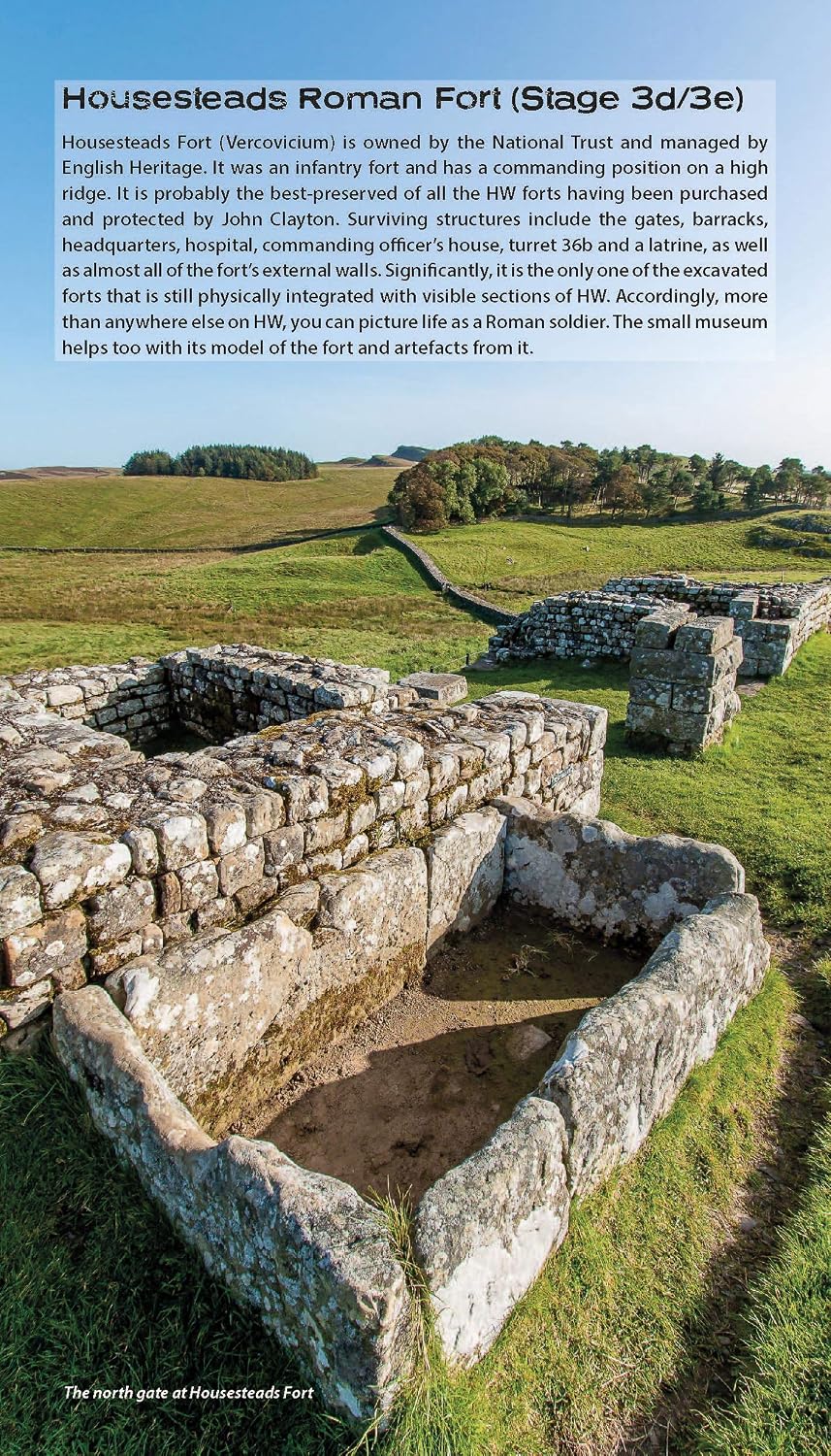 Trekking the Hadrian's Wall Path: Two-Way Trekking Guide: Real OS 1:25k Maps Inside (The Great Treks of England)