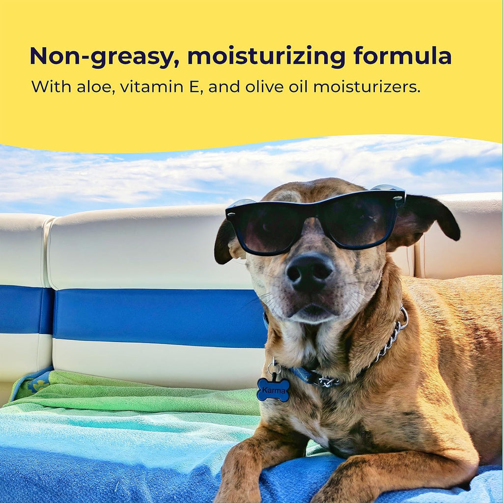 Gentle Creatures Dog Sunscreen SPF 30, No Zinc Oxide, Safe for Dogs & Cats