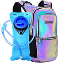 Sojourner Hydration Pack, Hydration Backpack - Water Backpack with 2l Hydration Bladder, Festival Essential - Rave Hydration Pack Hydropack Hydro for Hiking, Running, Biking, Festival Gear