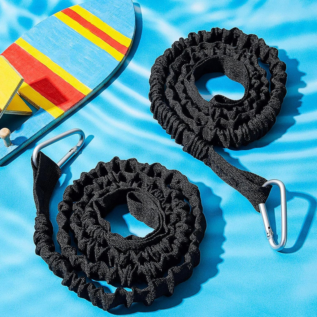 4 Pcs Kayak Paddle Leash Kayak Rod Lanyard Stretchable Coiled Tether