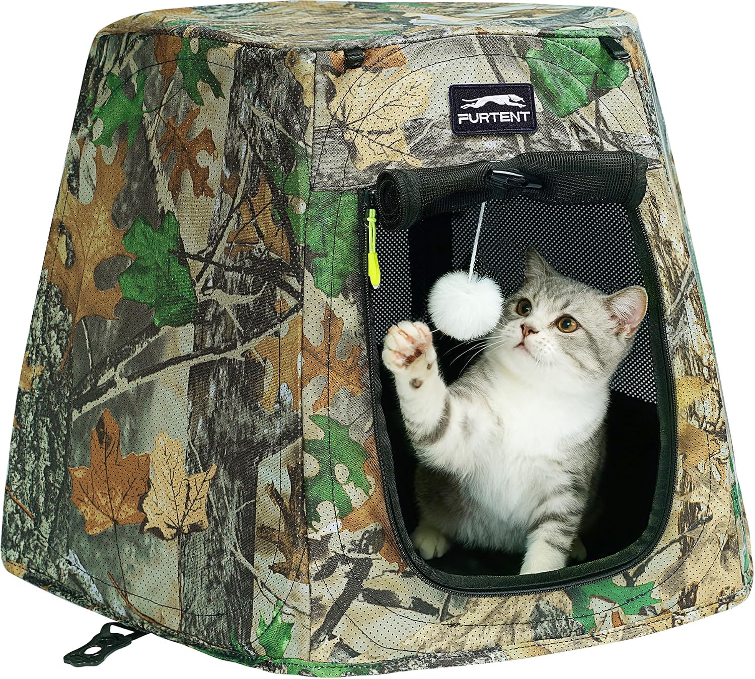 Pop Up Dog Tent Portable Cat Tent Outdoor Camping House with Washable Pad