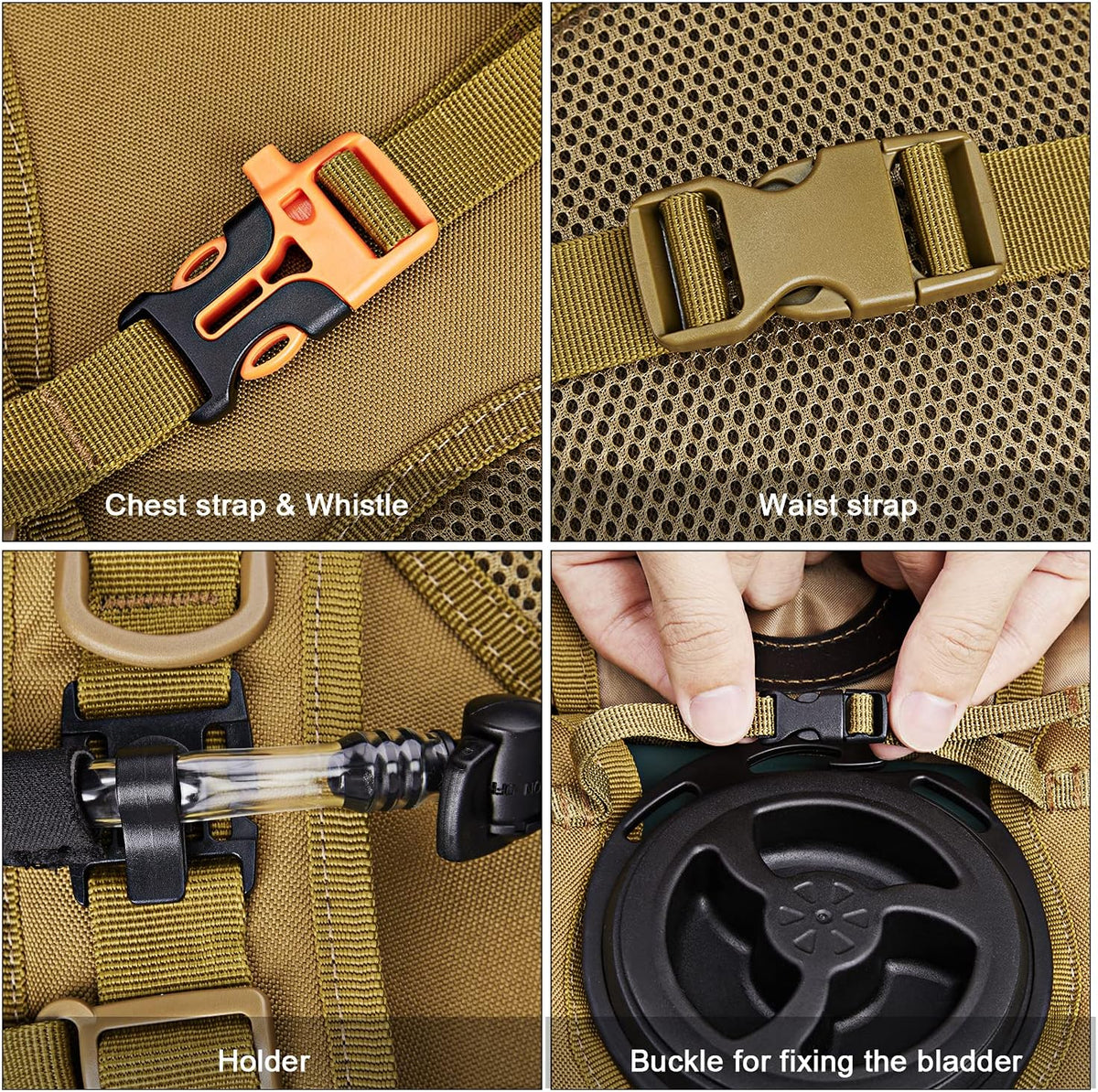 G4Free Tactical Hydration Packs Water Backpack for Outdoor