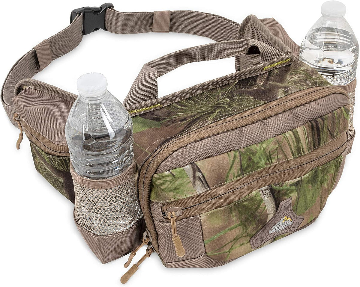 North Mountain Gear Geen Camo Fanny Pack - Hunting Waist Bag