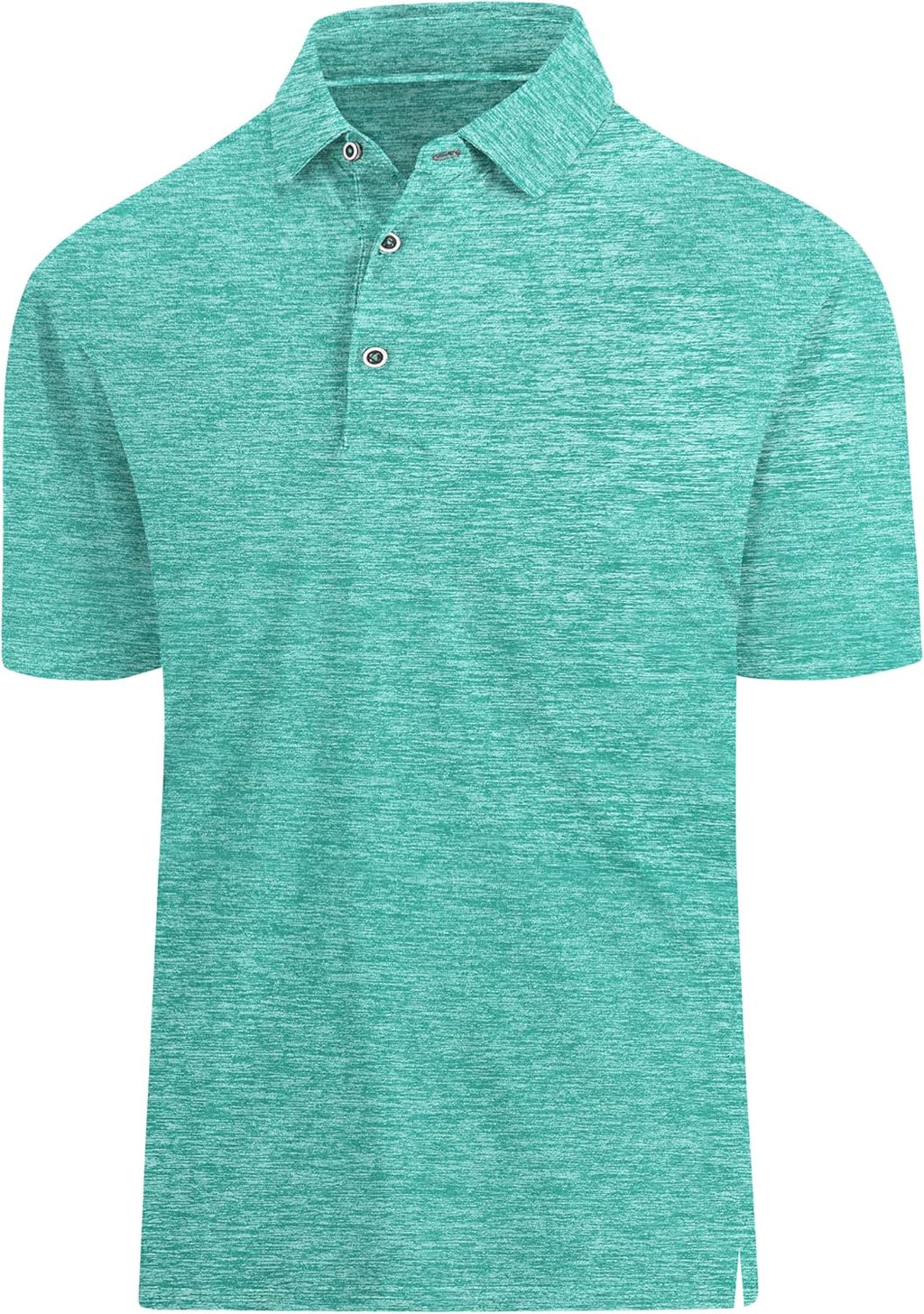 Hodaweisolp Golf Shirts for Men Dry Fit Print Short Sleeve Polo Shirt