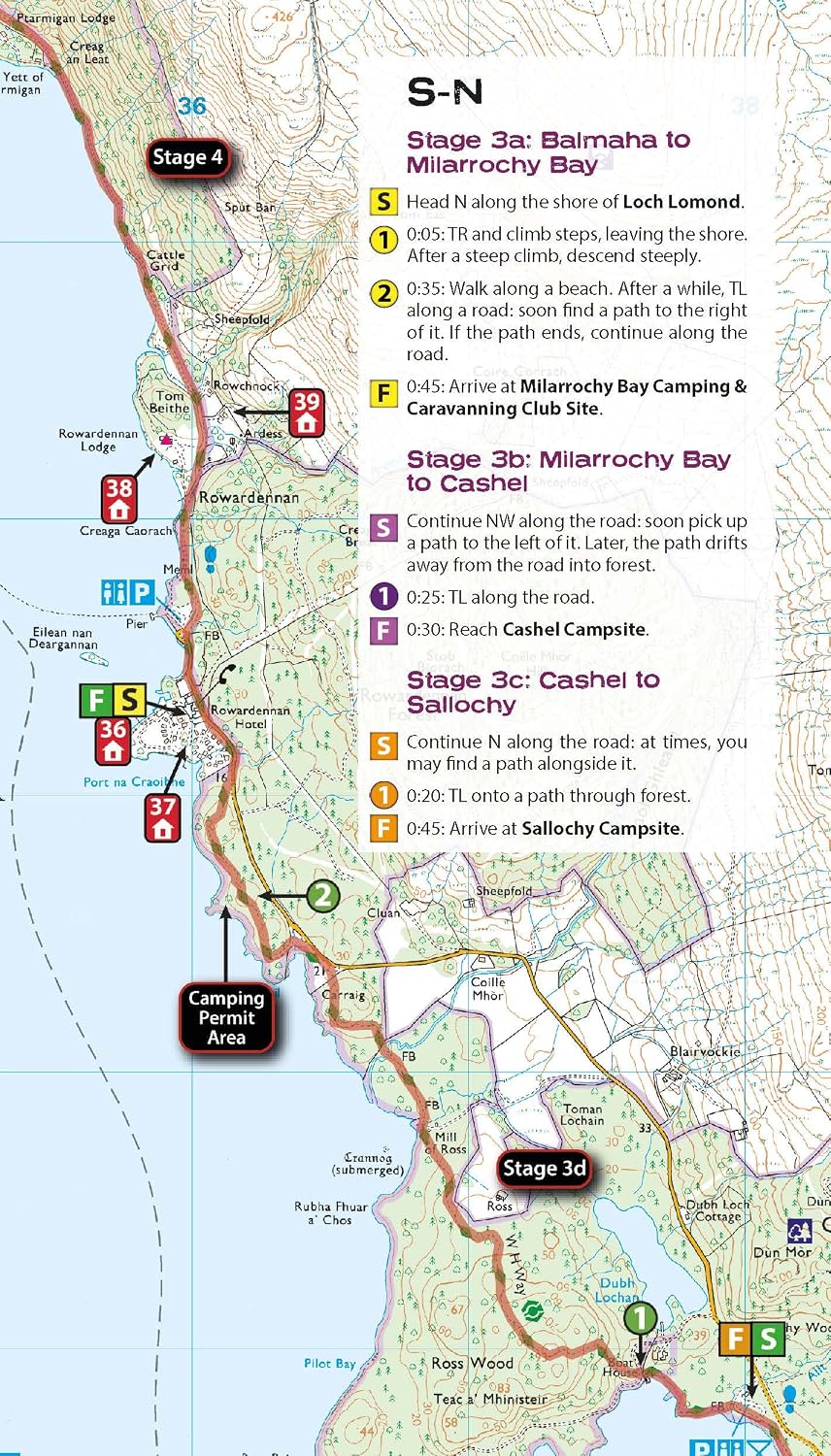 Trekking the West Highland Way: Two-Way Trekking Guide (The Great Treks of Scotland)