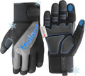 toolant Winter Work Gloves for Men, Insulated Waterproof Work Gloves with Reinforced Palm for Cold Weather Protection