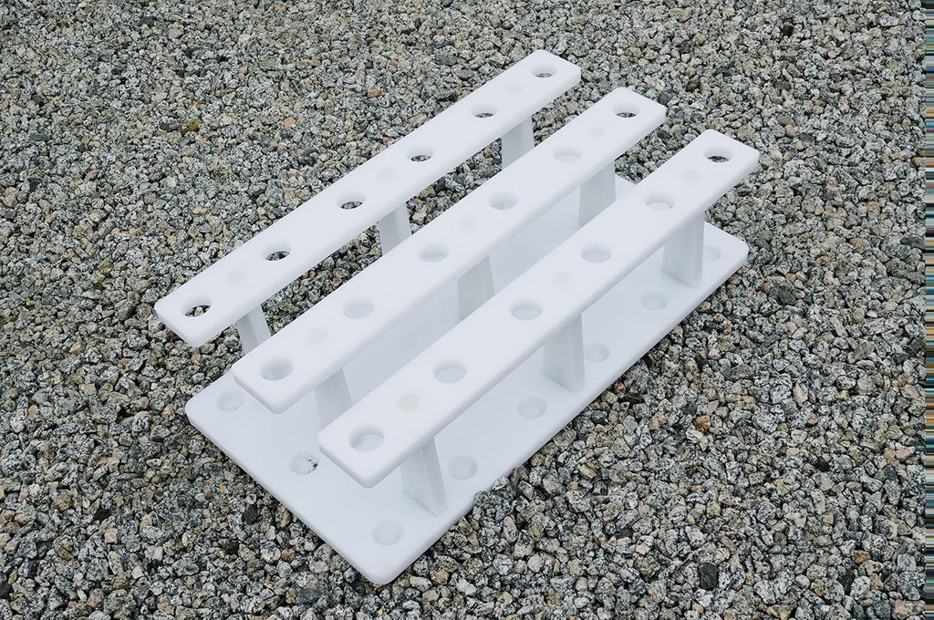 18 Pole Fishing Rod Holder Rack for Garage Heavy Duty Outdoor Boat Dock Storage