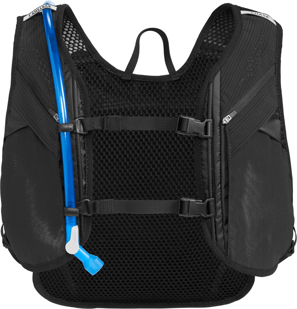 CamelBak Chase Race 4 Bike Hydration Vest with 50oz Reservoir, Lightweight Racing Fit for Fast Road and Gravel Riding, Black