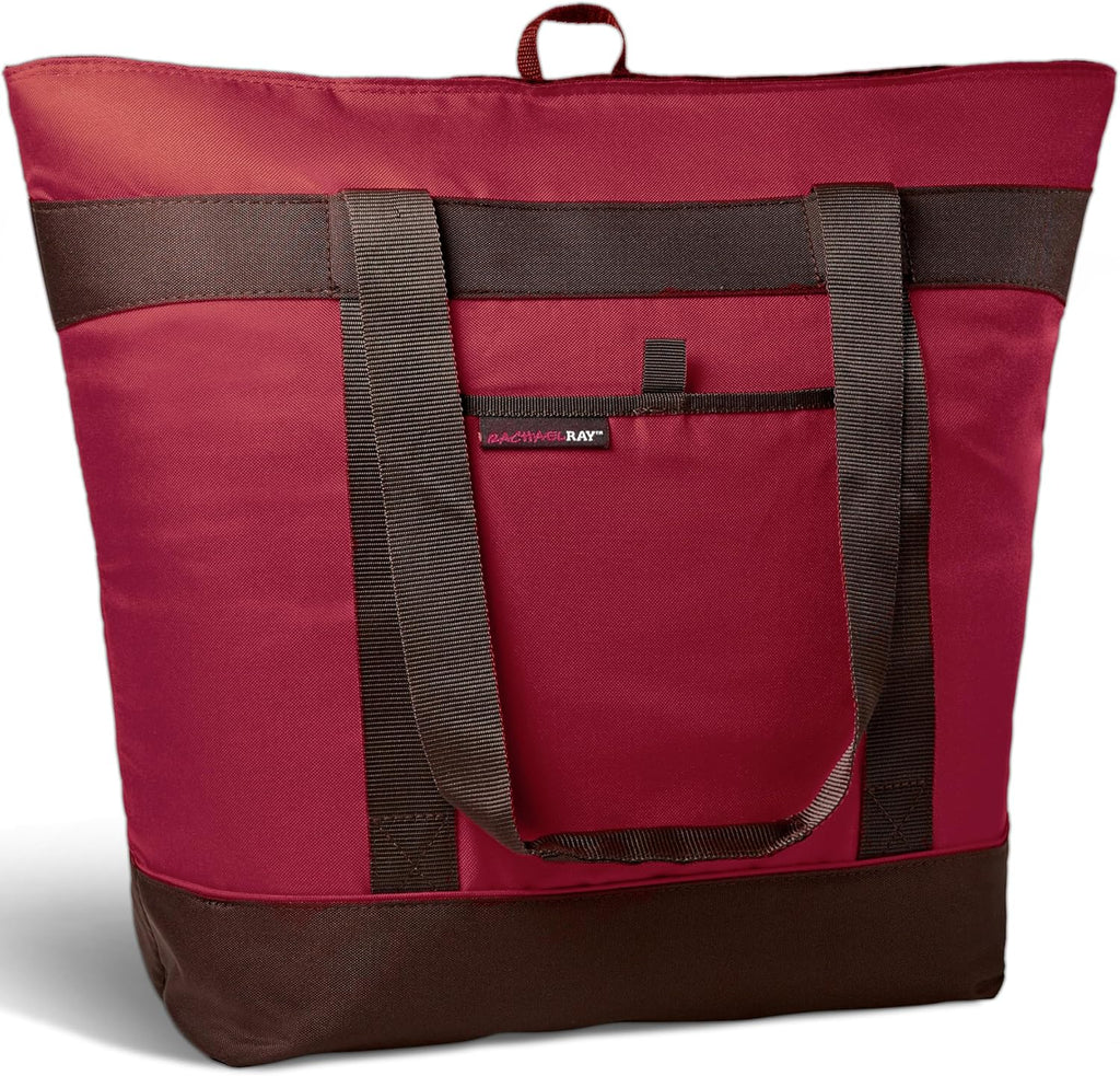 Rachael Ray Jumbo Chillout Thermal Tote, Insulated Soft Sided Cooler Bag