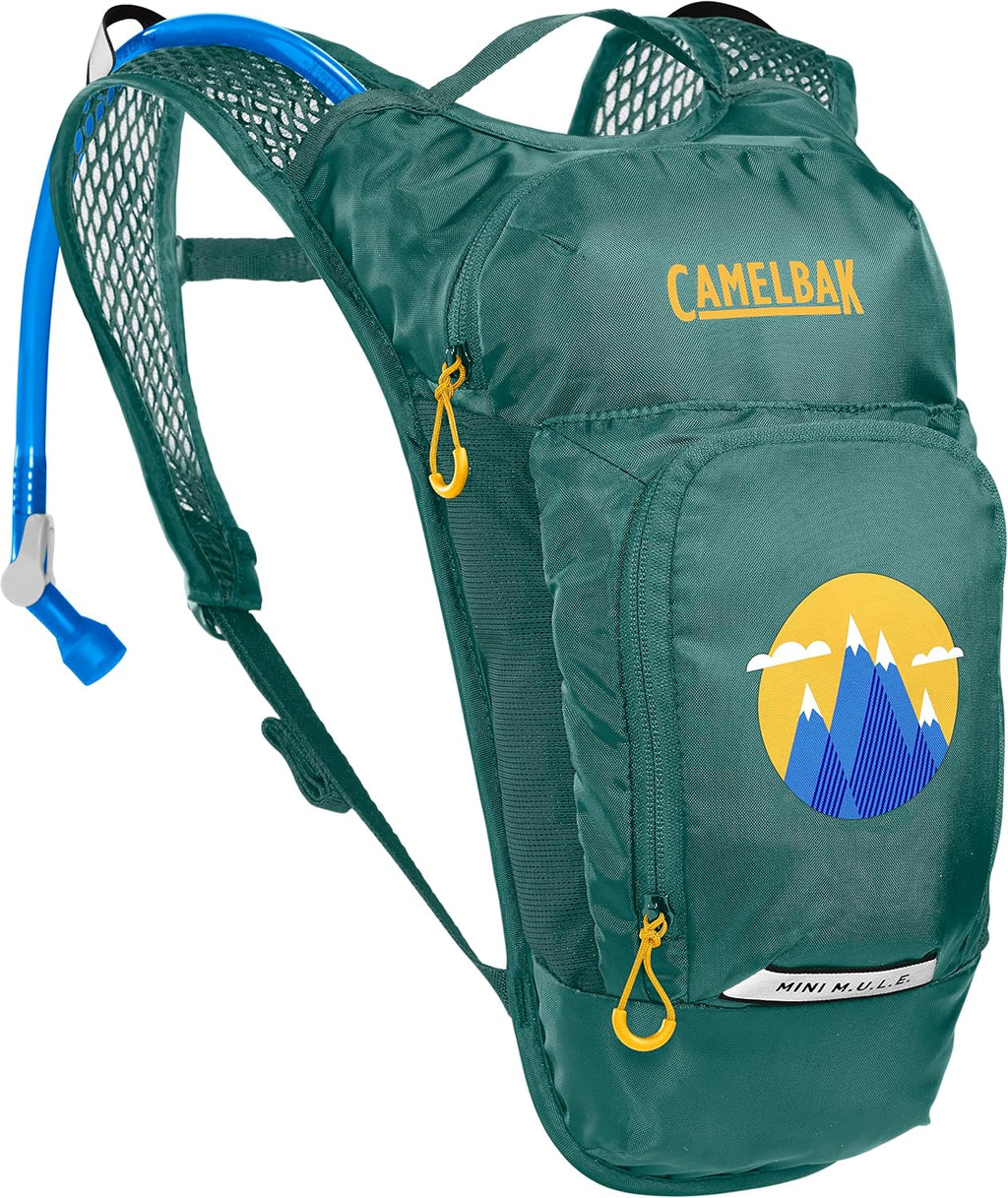 CamelBak Mini M.U.L.E. Kids Hydration Backpack, Lightweight Trail and Bike Pack with 50oz Reservoir