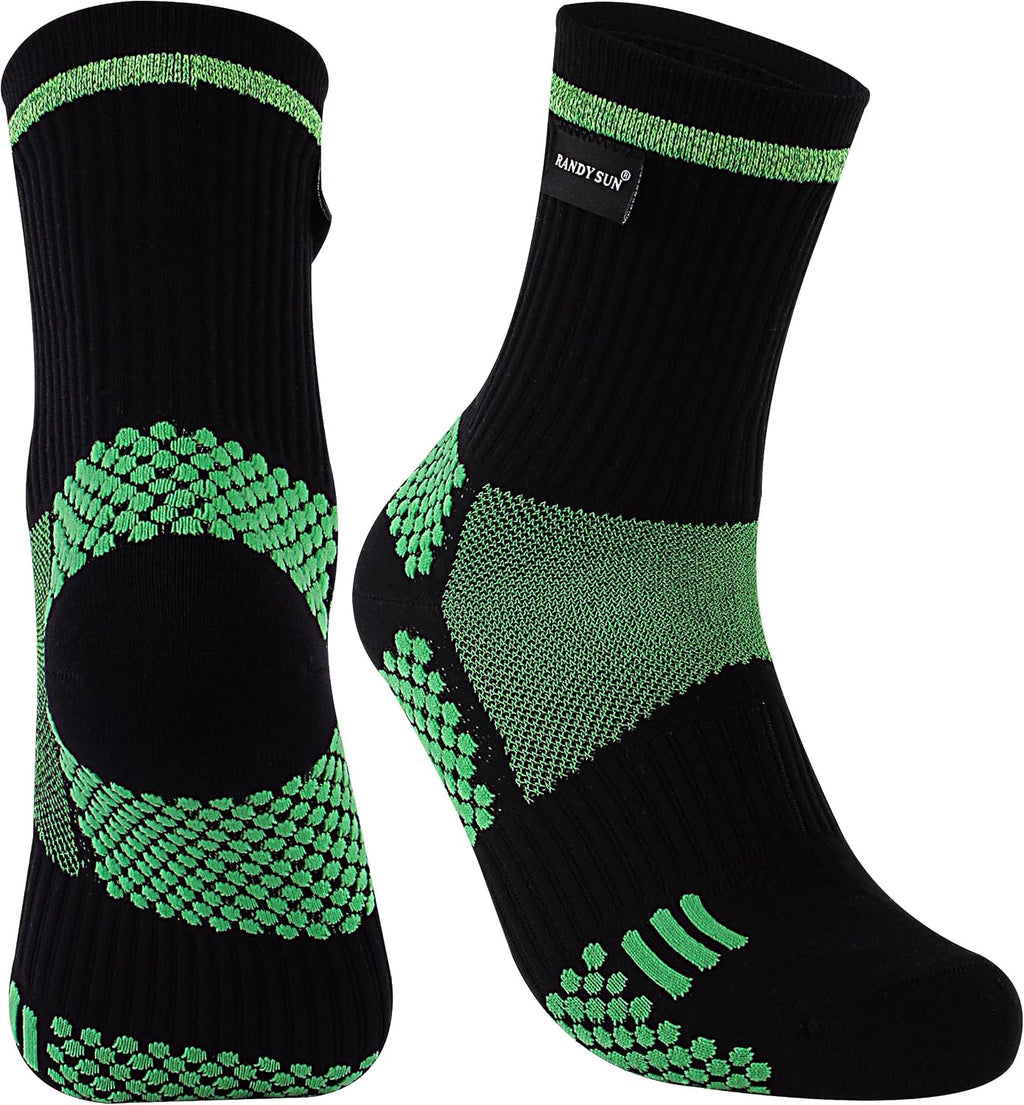 RANDY SUN Waterproof Breathable Socks, [SGS Certified] Unisex Skiing Trekking Hiking Wading Trail Socks