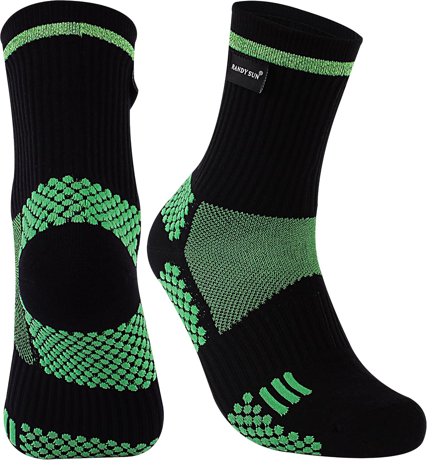 RANDY SUN Waterproof Breathable Socks, [SGS Certified] Unisex Skiing Trekking Hiking Wading Trail Socks