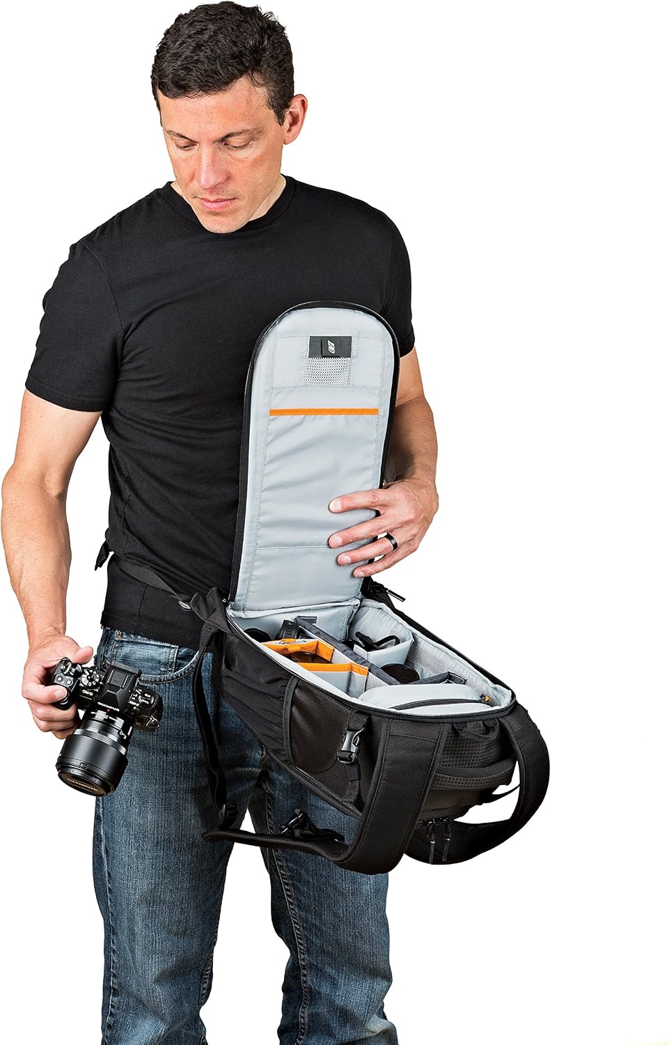 Lowepro Flipside 200 AW II Camera Backpack - Black