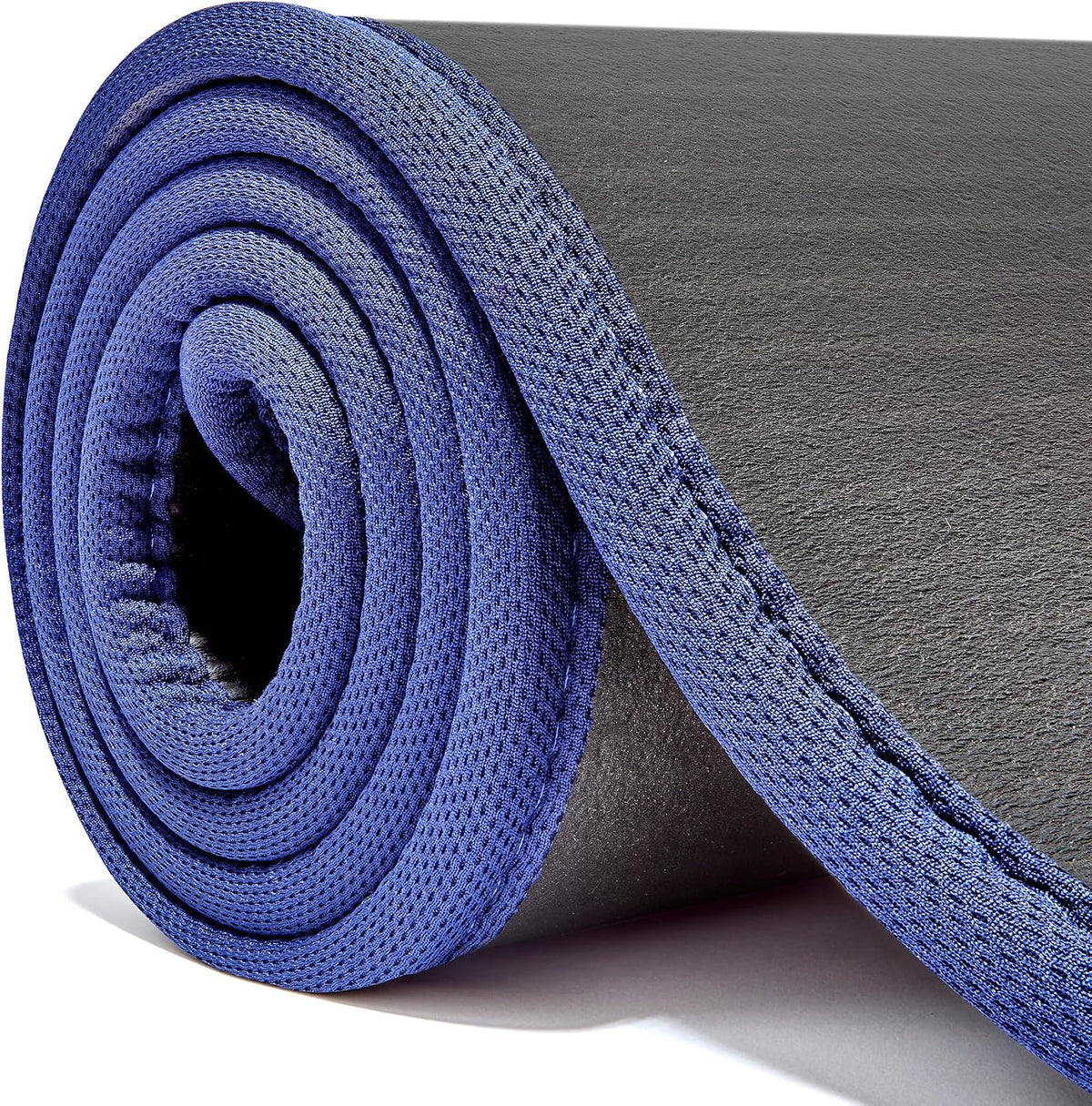 adidas 10mm Extra Thick Training Mat with Carrying Strap and Non-Slip Textured Base - Cushioned Workout Mat for Home Gym, Floor Workouts, and Intense Exercises - Portable and Durable