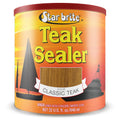 STAR BRITE Teak Sealer - No Drip, No Splash Formula - One-Coat, Durable Protection for All Fine Woods - Perfect for Outdoor Furniture &amp; Marine Use - Classic Teak 32 OZ (088032)