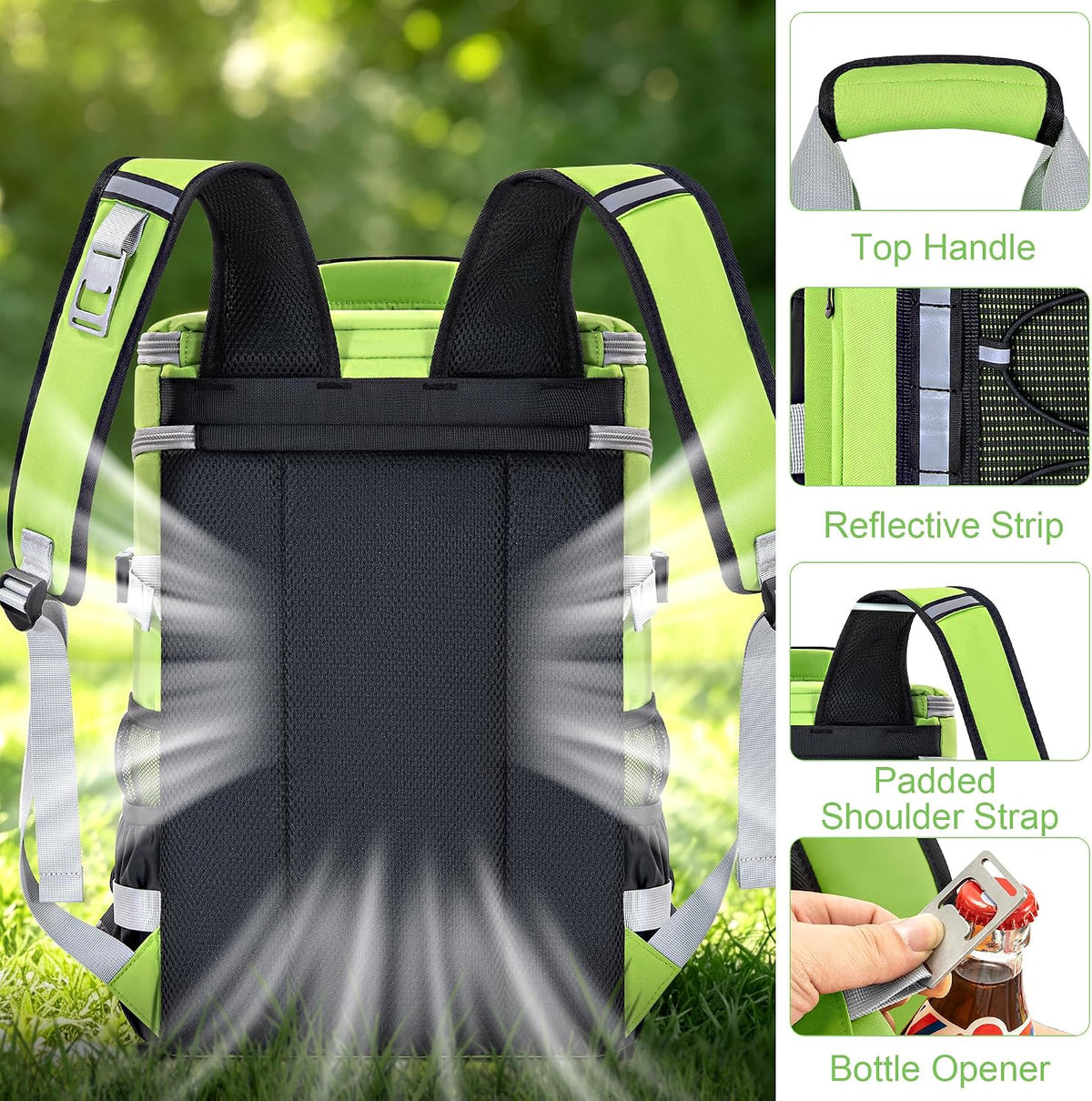 Cooler Backpack Insulated Cooler Bag for Men & Women