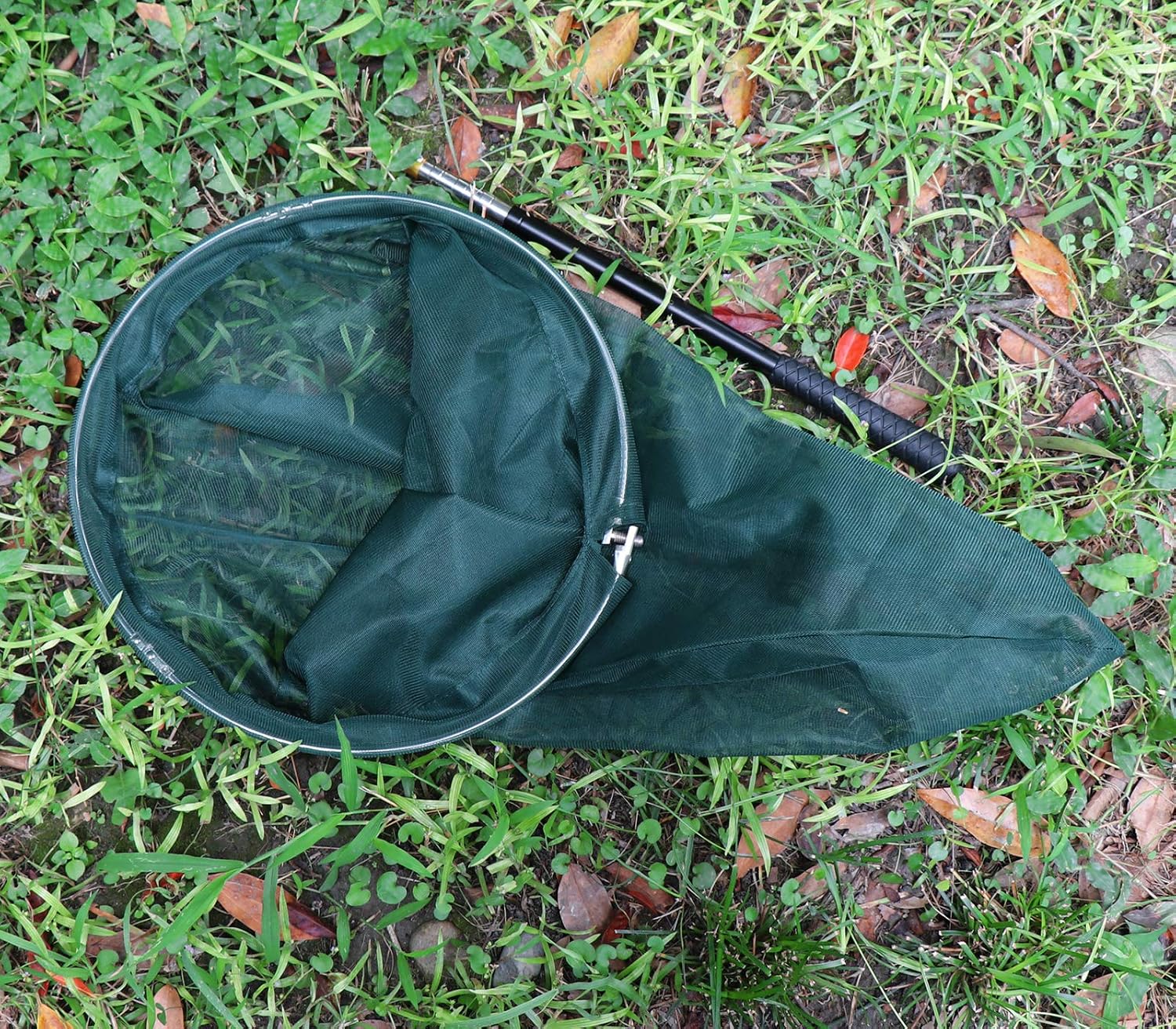 Professional Insect and Butterfly Net with 14" Ring, 26" Net Depth, 59" Telescopic Handle Full Extends to 73" Stainless Lockable