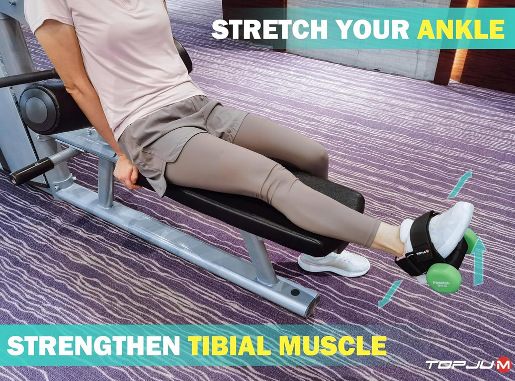 Dumbbell Foot Attachment for Leg & Tibialis Strength Training at Home