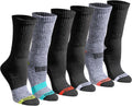 Eddie Bauer Women's Dura Dri Moisture Control 6-pair Crew Socks