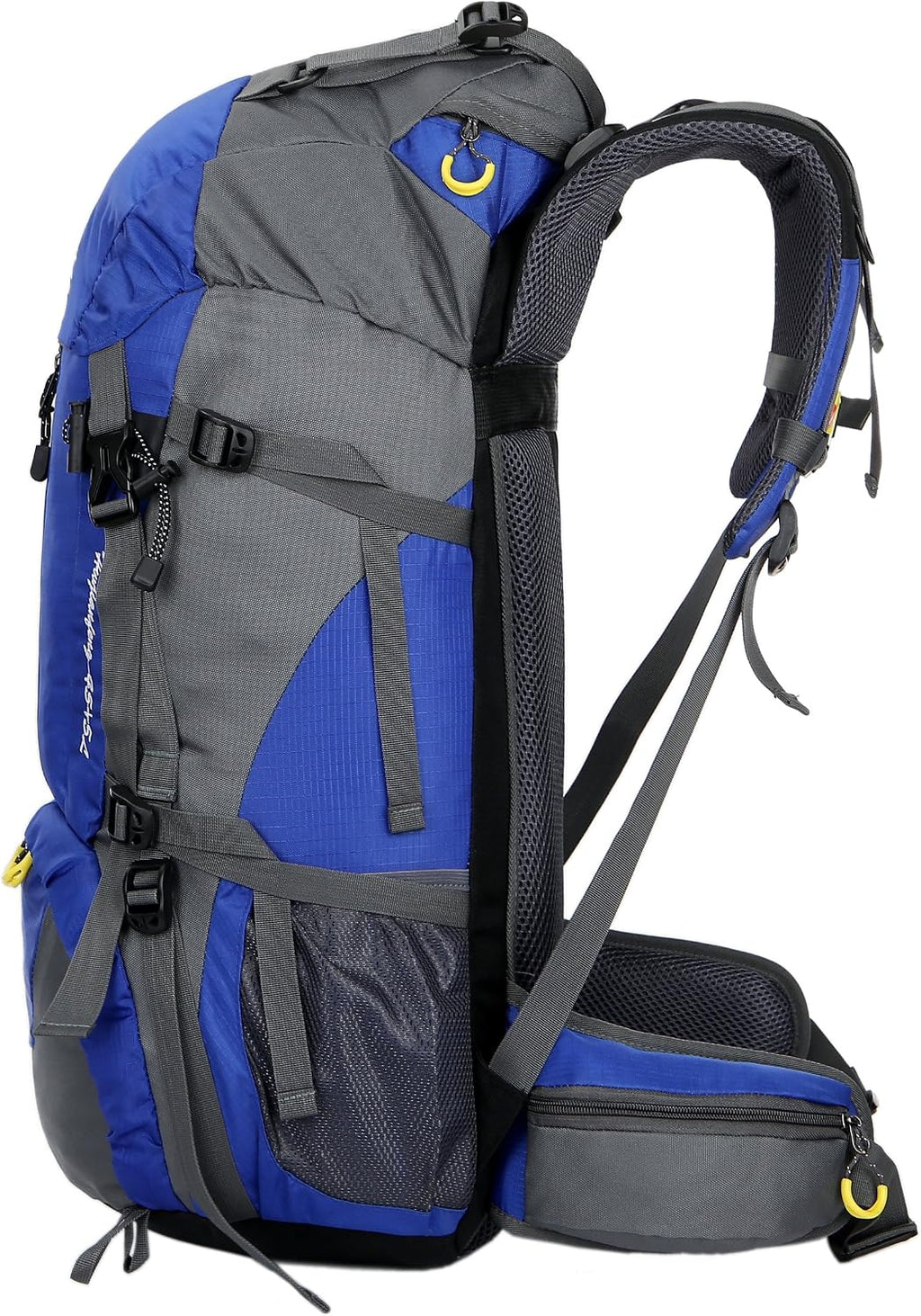 WoneNice 50L(45+5) Waterproof Hiking Backpack Outdoor Daypack w/Rain Cover