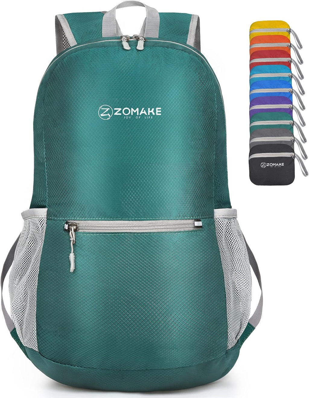 ZOMAKE Lightweight Packable Backpack, Foldable Small Travel Day Pack