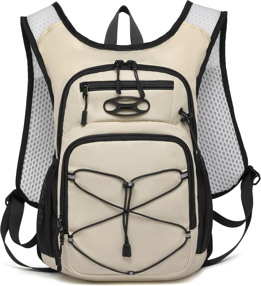 Wotony Lightweight Hydration Backpack with 2LOR 3LWater Bladder for Cycling Hiking Rave - Water Daypack for Men Women