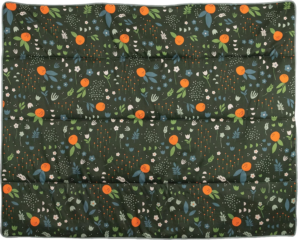 Outdoor Adventure Blanket | Orange Blossom | Soft Pad with Shoulder Strap