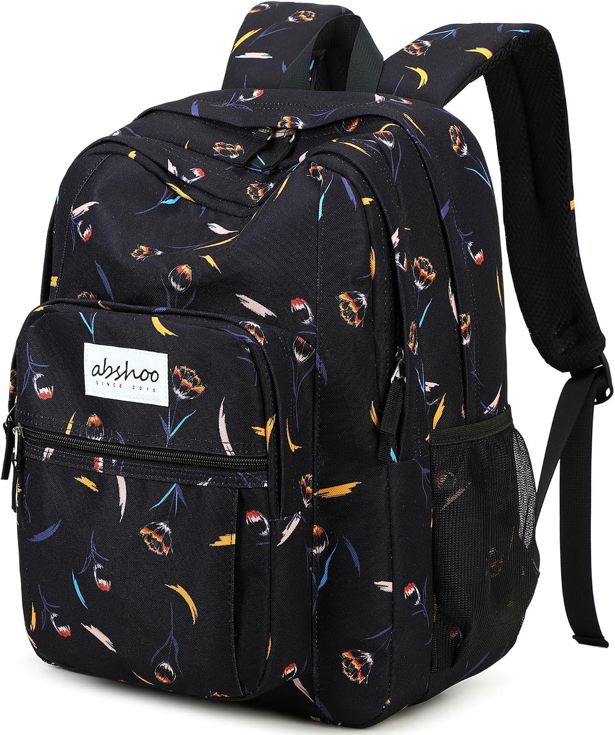 abshoo Classical Basic Daisy Womens School Backpack For College Teen Girls Water Resistant Bookbag (Daisy Purple)