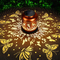 Mothers Day Gifts Butterfly Solar Lanterns Garden Decor Birthday Gifts for Women Mom Grandma Hanging Solar Lights Outdoor Waterproof Decoration for Outside LED Lanterns for Yard Patio Lawn