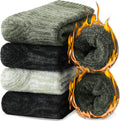 EBMORE Merino Wool Thermal Warm Winter Socks for Women Men