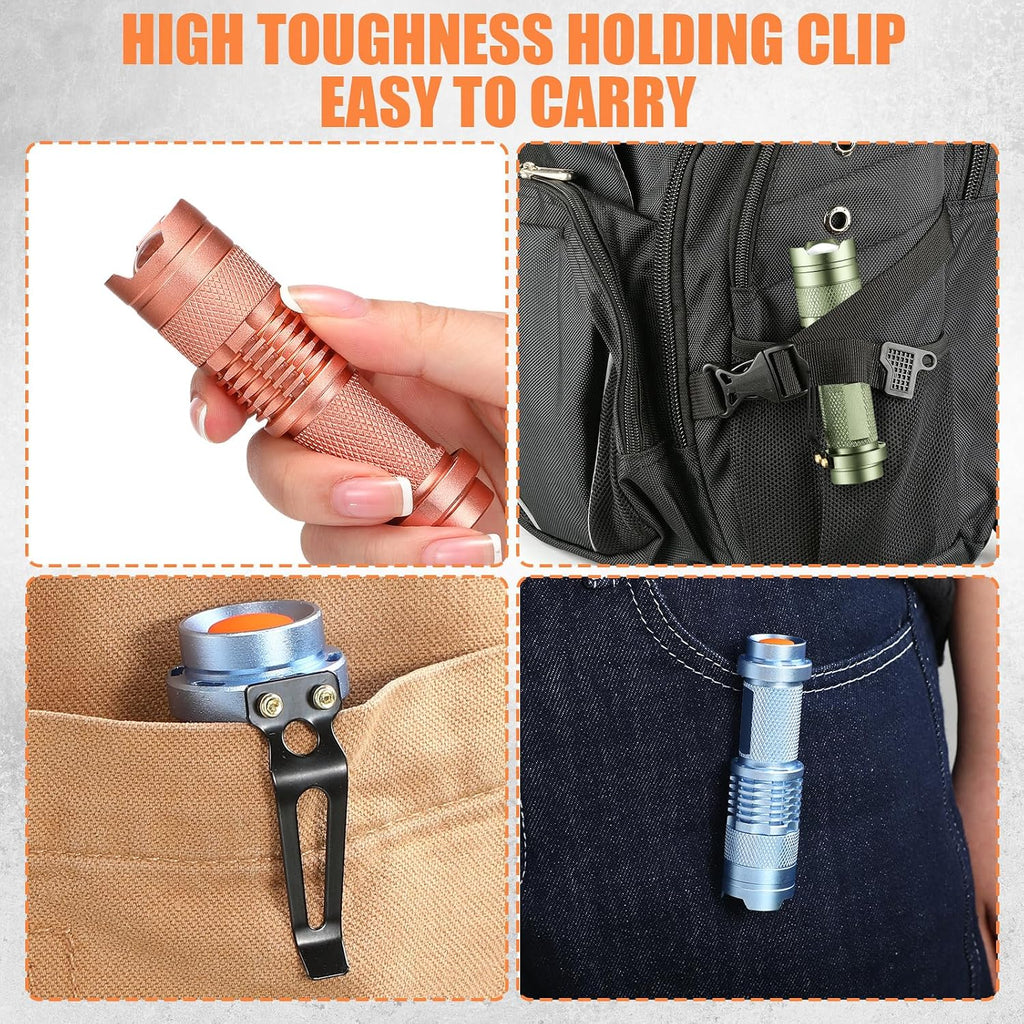 Fumete 20 Pack Mini LED Tactical Flashlights